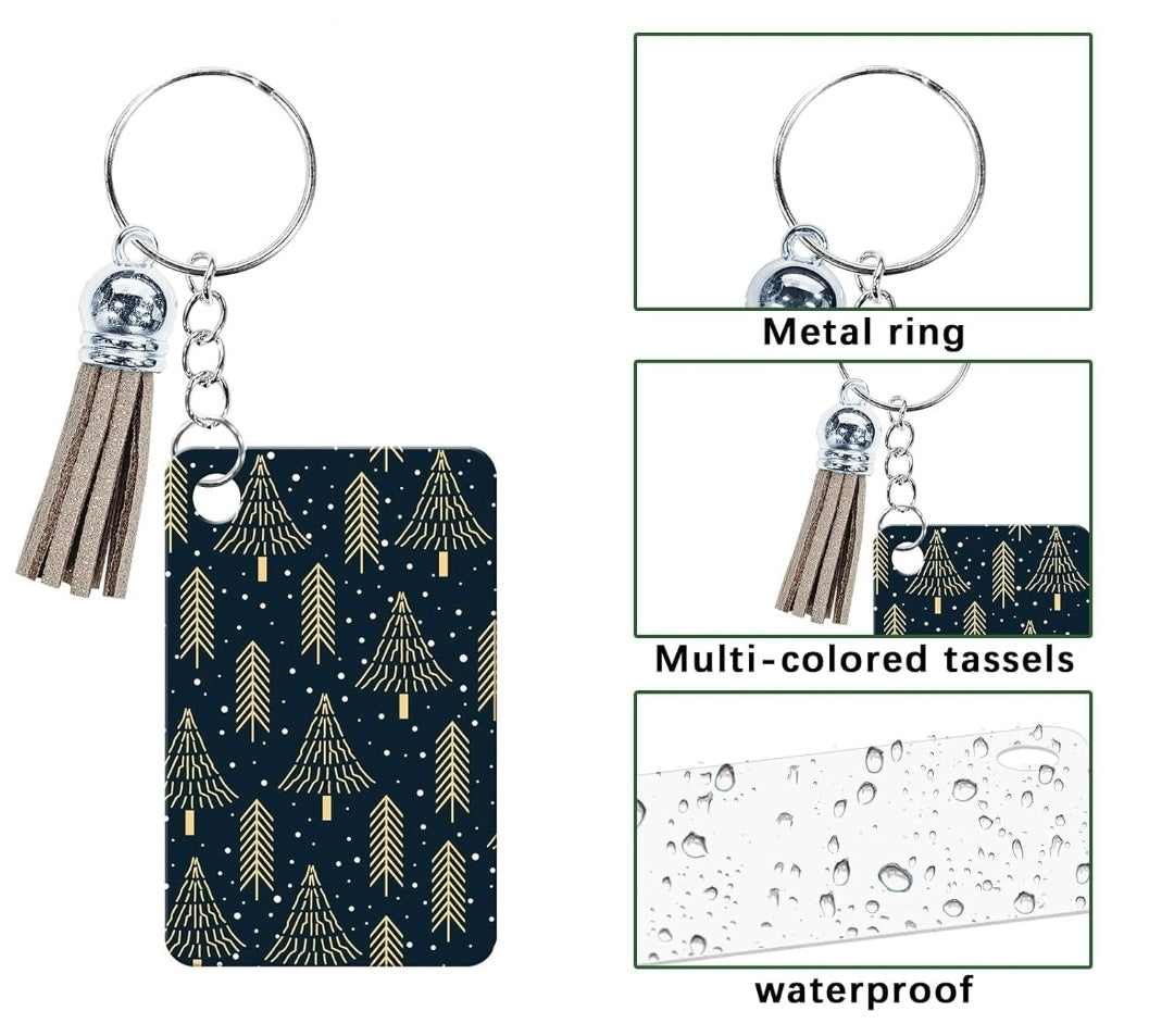 Metal Keychain - Rectangle