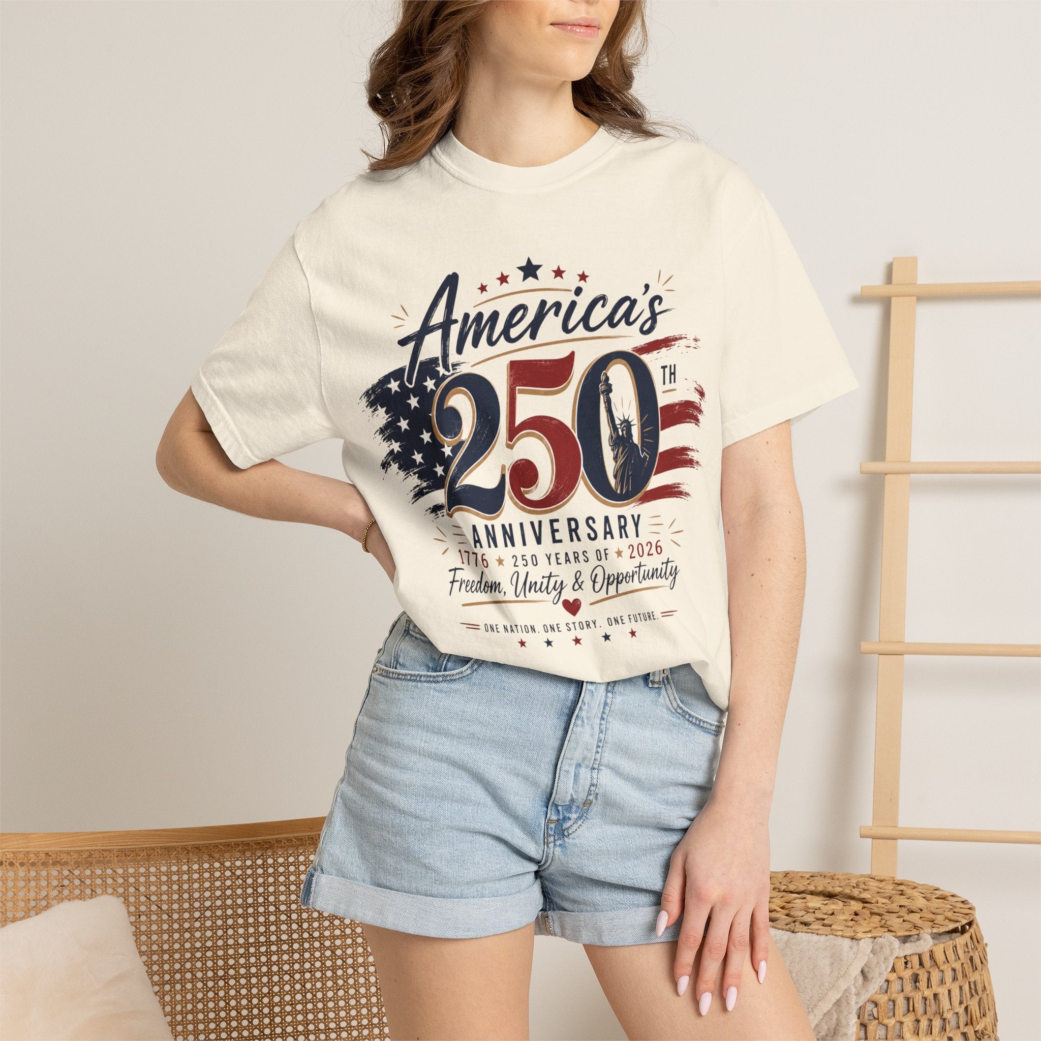 America's 250th Anniversary T-Shirt – Patriotic 1776‑2026 Celebration Tee