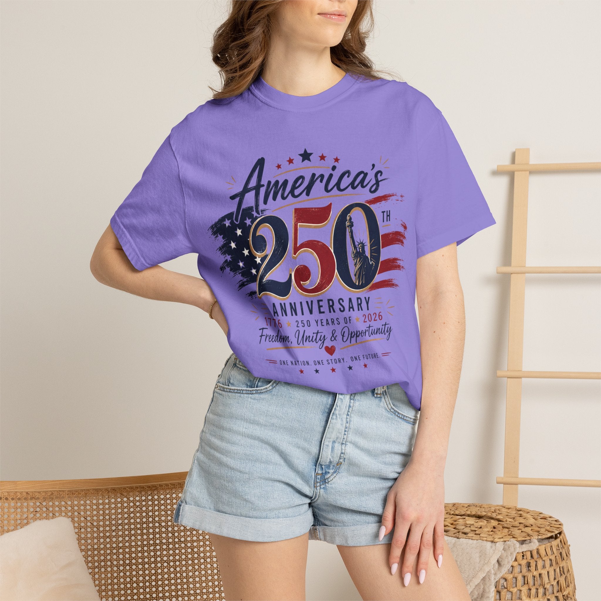 America's 250th Anniversary T-Shirt – Patriotic 1776‑2026 Celebration Tee