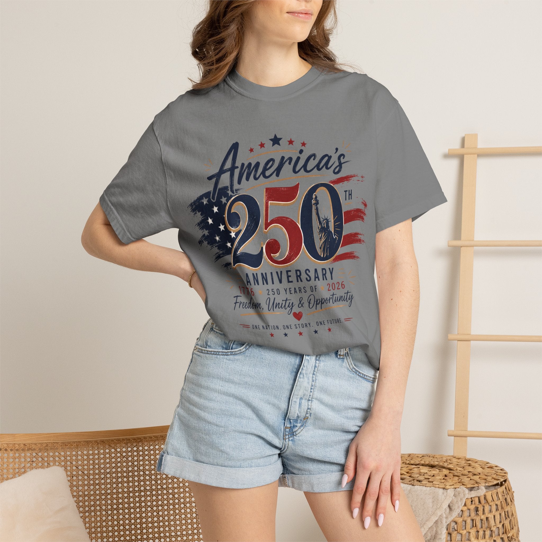 America's 250th Anniversary T-Shirt – Patriotic 1776‑2026 Celebration Tee