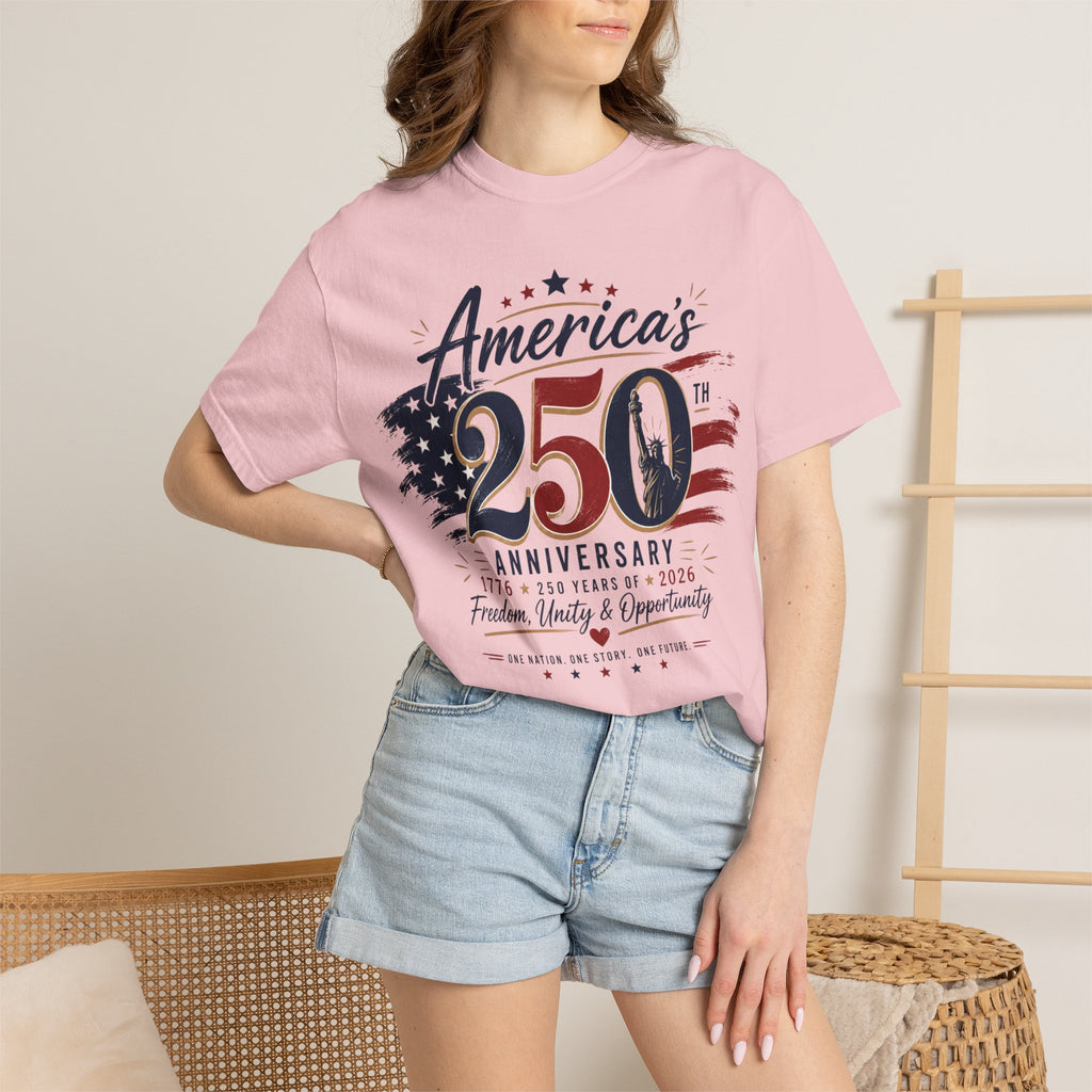 America's 250th Anniversary T-Shirt – Patriotic 1776‑2026 Celebration Tee