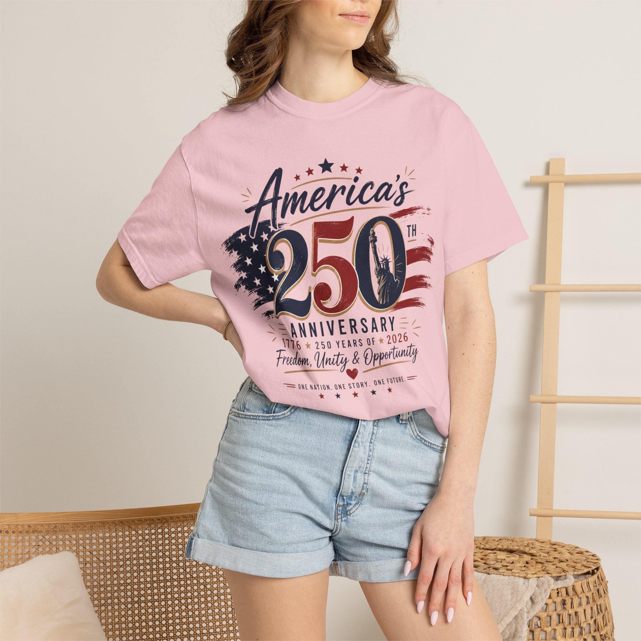 America's 250th Anniversary T-Shirt – Patriotic 1776‑2026 Celebration Tee