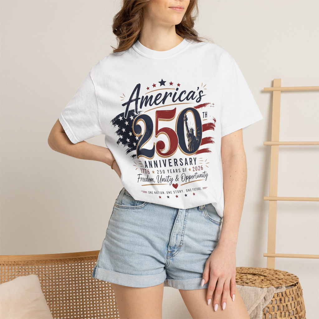America's 250th Anniversary T-Shirt – Patriotic 1776‑2026 Celebration Tee