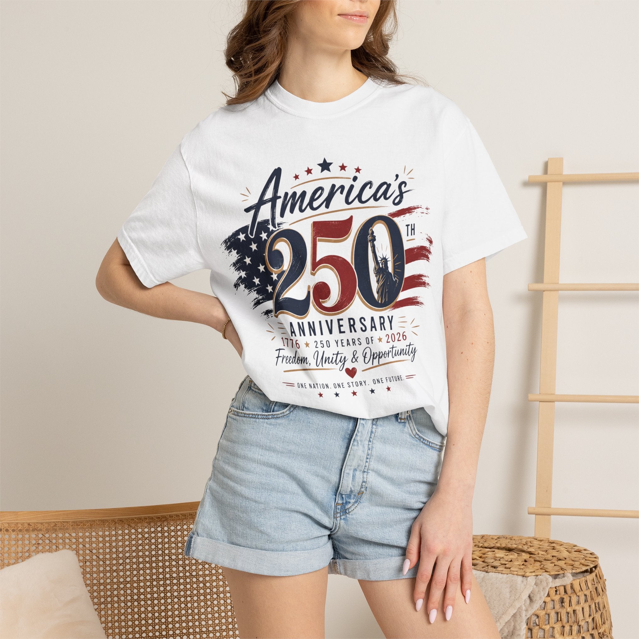 America's 250th Anniversary T-Shirt – Patriotic 1776‑2026 Celebration Tee