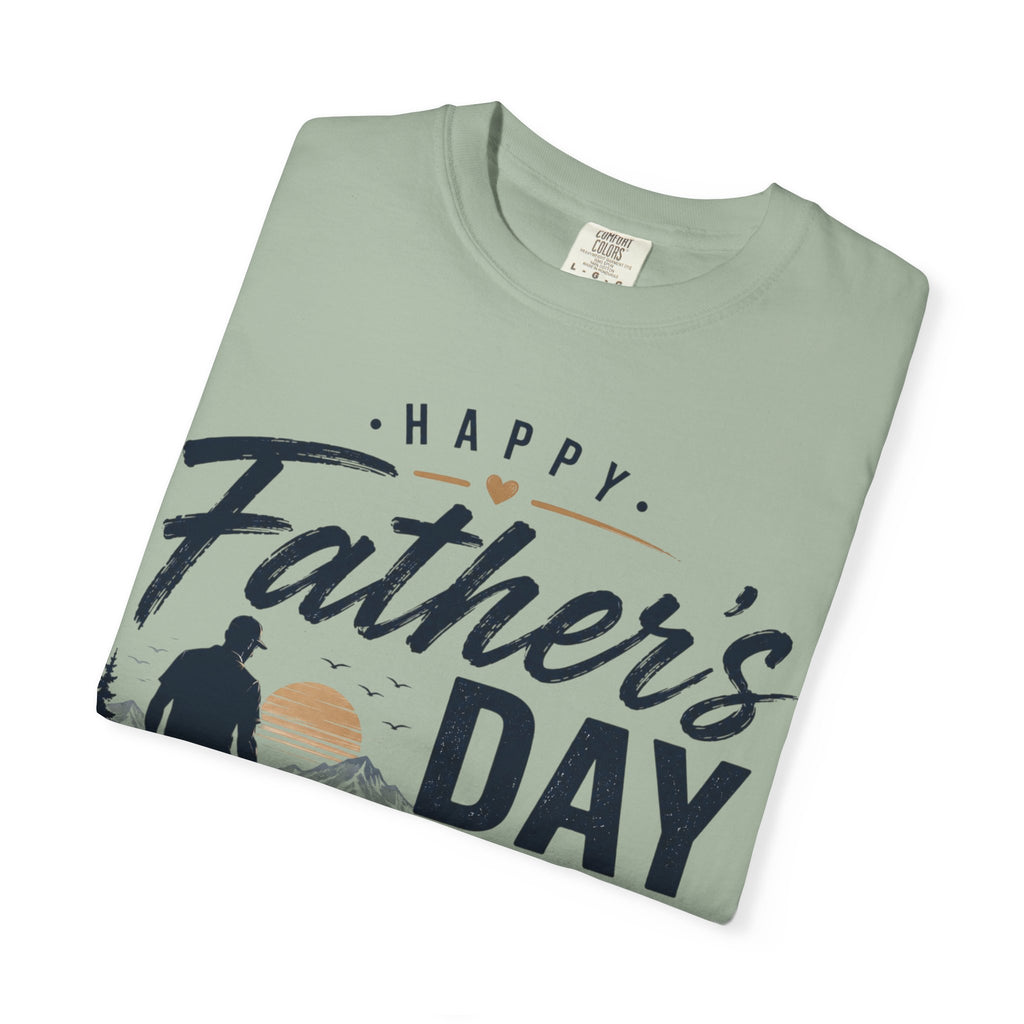 Father's Day T-Shirt — "Happy Father's Day, You Are A Dad, You Are The World" Vintage Dad Tee