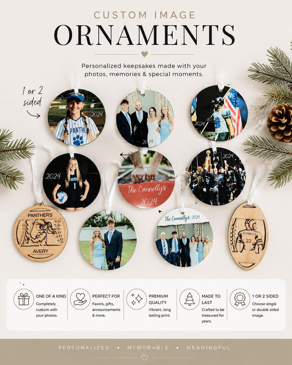 Custom Image Ornament
