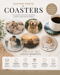 Custom Photo Coaster