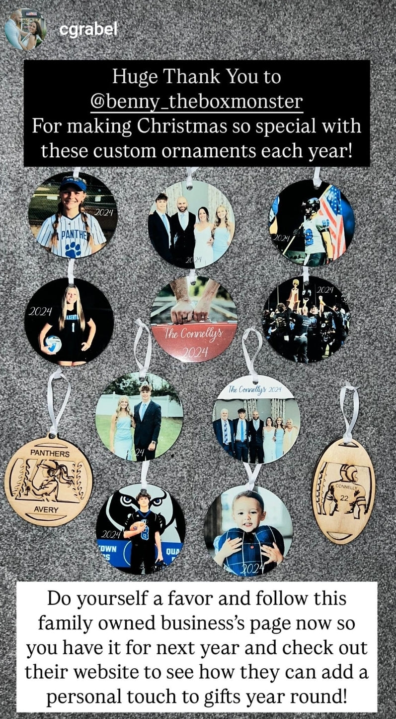 Custom Image Ornament image 0