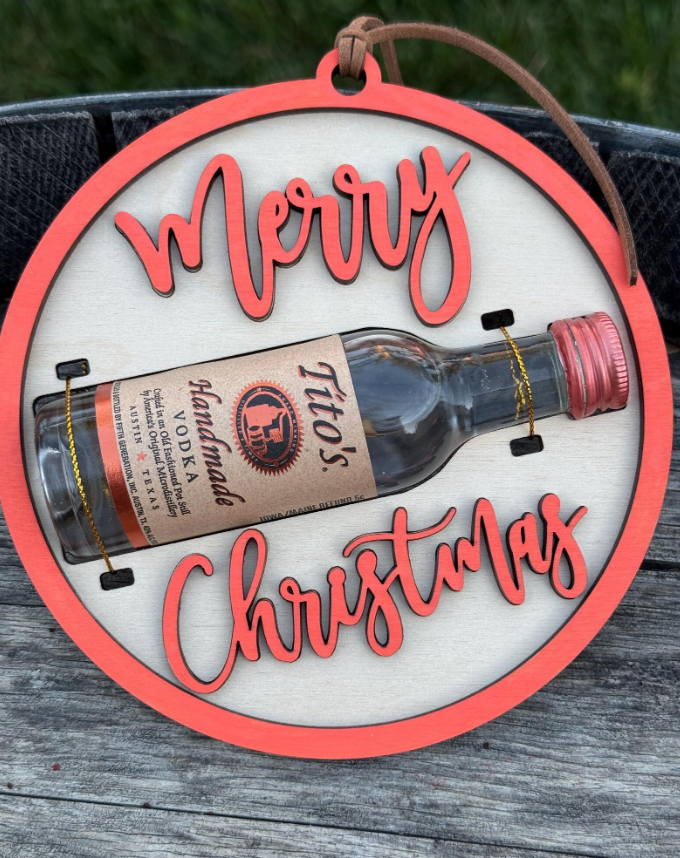 Mini Alcohol Bottle Ornaments image 3